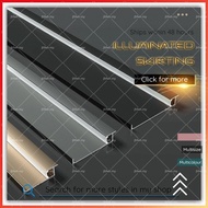 Led Light Skirting Line Shell Luminous Aluminum Alloy Floor Line Decoration Engineering