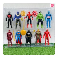 MAINAN ANAK ACTION FIGURE AVENGERS KAPTEN IRONMAN SPIDERMAN HULK BATMAN THOR THANOS SUPERMAN ANTMAN