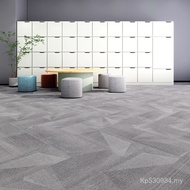 Anti-slip Simple pvc Commercial Household Carpet Office Living Room Square Dirt-resistant Stitching 