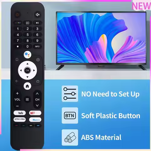 B27B HTR-U31 Voice Remote Control Replace For Haier H43K66UG Plus H50K66UG H55K66UG H58K66UG Series