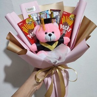 Chocolate Bouquet Pocky Bouquet/ Graduation Bouquet Birthday/ Chocolate Gift Box