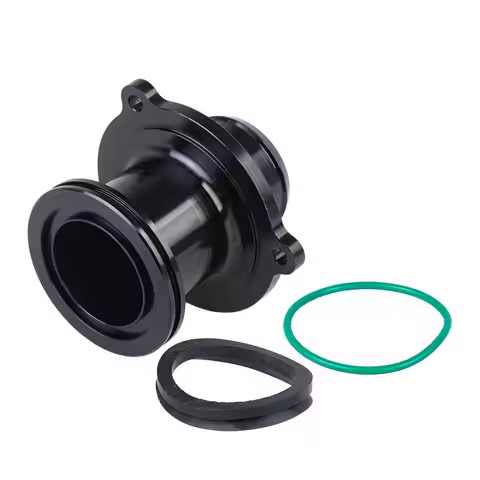 Turbo Outlet Turbo Muffler Delete Pipe For Audi A3 A4 S3 VW Golf GTI R MK7 1.8T 2.0T TSI EA888 Engin