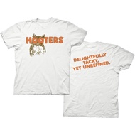 Men's Cotton T-Shirt Ripple Junction Hooters Hootie The Owl Vintage Adult T-Shirt Front And Back Pri