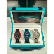 Swatch X Omega to the Planets with the BIOCERAMIC MOONSWATCH Collection นาฬิกา นาฬิกาผู้ชาย Pluto O