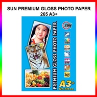 Kertas Foto Glossy A3+ / A3 plus Premium - SUN Premium Gloss Photo Glossy Paper Ketebalan 210 240 26
