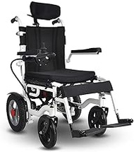 Fashionable Simplicity Wheelchairs Heavy Electric Wheelchair With A Headrest Collapsible Lightweight Electric Wheelchairs The Armrest Can Be Lifted The Rocker 360 Load 140 Kg The Seat Width 40Cm Fh