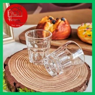6pc Gibraltar Shot Glass One Shot Glass/ Whisky Glass/ 50ml Mini Glass Cup/