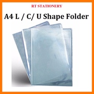 Clear A4 Holder C / L / U Shape File / Holder