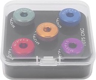 WW Bicycle Fork Thread Detection Tool, Bike Fork Thru Axle Thread Tester with 5 Screws and Storage C