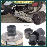 【in stock】39-41MM Pulley Spanner Spanar Scooter Motorcycle 1/2 Drive Hex Shape Double Head Pulley Nu