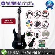 Yamaha RGX A2 Alder 2 Humbucker Electric Guitar Jet Black (RGXA2)