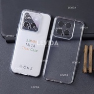 Case Xiaomi 14 Xiaomi 14T Xiaomi 14T Pro Premium Softcase Clear 2.0mm Case Bening Xiaomi 14 Xiaomi 1