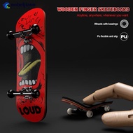 NOBELJIAOO Wooden Fingerboard Fingerboard Set Finger Scooter Finger Skate Board Maple Wood Professio