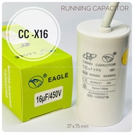 Capacitor 16uF 450V Running CC-X16