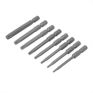 65 Mm Long Screwdriver Bit. 8 Set (Hexlobe Bit 8 Pcs L65mm)