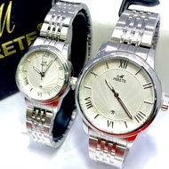 MIRETE ORIGINAL WATCH - Jam Tangan Couple Mirete Original Bahan Stainless Analog Tahan Air Tanggal A
