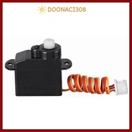 DOONACI308 2.2G Servo, 180 Degree Rotation Plastic Gears 2g Digital Servo, DIY Mini Indoor Flight Se
