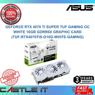 RTX 4070 Ti Super TUF Gaming OC สีขาว16GB gdrr6x NVIDIA GeForce การ์ดจอ TUF-RTX4070TIS-O16G-WHITE-GA