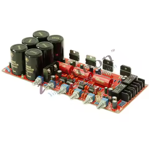 TDA7294 LM3886 Audio Amplifier Board 2.1 Channel Subwoofer Audio High Power HIFI with Protection Cir