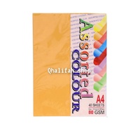 Kertas A4 Berwarna 80gm 40 helai