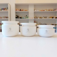 COMBO of 5 cream jars 150g/150g plastic jar/150g body cream jar/150g jar