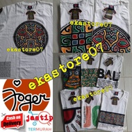 Kaos Joger Bali Putih Original Size XL Tebal