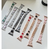 VC Flower Chain Watchband Compatible With Smart Watch 9 8 7 6 5 4 3 2 1 Se Ultra And H13Ultra HK9Pro