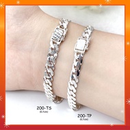 💥PROMO💥#HBG200 - 0.7cm Silver 925 Bangle - Gelang Tangan Perak 925 Untuk Lelaki ( 100% Original Silver ) Men Bracelet