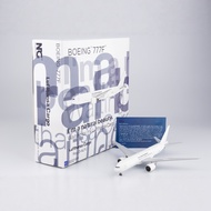 NG 1/400 Alloy Model B777F German Hensa Cargo Air D-ALFJ White Special Painting