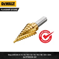 DEWALT ดอกสว่านขั้นบันได Titanium 4-22 มม. รุ่น DT90246-QZ