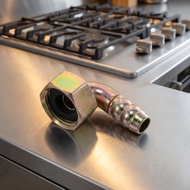 Gas Stove Connector Gas Cooker Steel Adapter Multi-Functional Gas Hose Fitting Gas Accessory Stove C