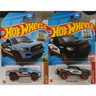 HOTWHEELS 2024 MASTERCASE FACTORY SEALED HW DIRT 20 TOYOTA TACOMA RED EDITION LOT OF 2 DIECAST MODEL