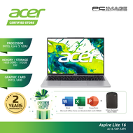 ACER ASPIRE LITE 16 AL16-54P-54PX CORE 5 120U/16GB D5/512GB G4/UHD/16" WUXGA IPS/W11H/HOME24/2YW/PUR