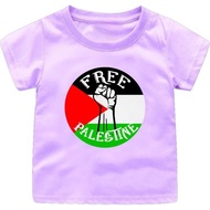 Palestine Ball vs Hand Tops For Girls Aged 1-12 Years/Adult viral S-5XL