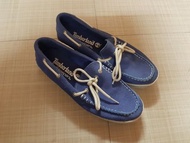 Timberland 女裝 38號 天藍色麂皮 帆船鞋 (不議價)