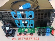 Bok power amplifier CA10 CA20 komplit aksesoris Box amplifier ca10 ca20 ukuran 2u dan 3u bahan plat besi tebal bok rumahan/Lapangan