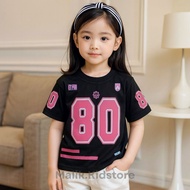 Girls' T-Shirt Tops 1-14 Years Girls' Jersey Tops Trendy Kids' Jersey T-Shirt/