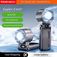 TIANKEPLUS TF30 Ultra Turbo Jet 10000 mAh 52 hours battery life Mini Fan with Ice Cooling Pad Rechar