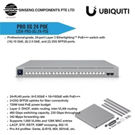 Ubiquiti UniFi USW-Pro-XG-24-PoE 720W Layer 3 24-Port 10GbE PoE+++ Switch