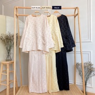 QAHIRA BROCADE SET by AAIRA.BECLASSY [ BAJU RAYA 2024]