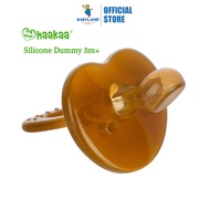 Haakaa Silicone Dummy Pacifier - Amber (3 months+)