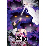 DVD Anime Re:Zero kara Hajimeru Isekai Seikatsu TV Series Season 1-3(66eps+2OVA) RE:從零開始的異世界生活