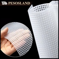 Plastic Mesh Cloth Canvas Sheets Uncut Canvas Mesh Bag Sheet Plastic Canvas Mesh Sheet Mesh Grid