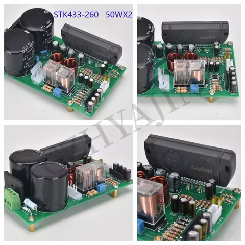 Fever Design STK433-260 Thick Film 50WX2HIFI Amplifier Kit/Finished Board Why Play LM1875 Again
