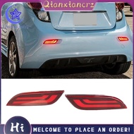 Car for  Spark 2010-2015 LED Brake Light Rear Bumper Light Dynamic Turn Signal Reflector