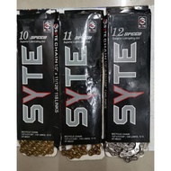 MTB bicycle chain 12 speed 11 speed 10 speed chrome gold gold