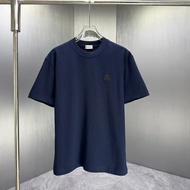 2026 MONCLER Baharu Baju-T Bercetak Lelaki dan Wanita, Baju-T Longgar Lengan Pendek, Baju-T Mewah, B