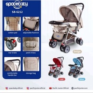 [ COD ] Baby Stroller Space Baby 6212 Kereta Bayi TERJAMIN