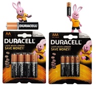 20/40/80Pcs DURACELL Alkaline Battery AAA/AA  LR6/LR03 Bateri 1.5V/（4 Cells）