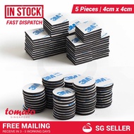 [SG Seller] 5 Pcs 3M Strong Adhesive Double-Sided Foam Tape